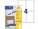 ZWECK ETIKETTEN INKJET-LASER-KOPIE (105X148MM)