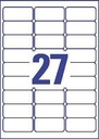 ZWECK STICK&LIFT ETIKETTEN (63.5X29.6MM), 25 VELLEN
