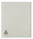 Q-CONNECT TABBLAD PP GR AZ 20T