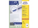 ZWECK ETIKETTEN INKJET-LASER-KOPIE (70X33.8MM)