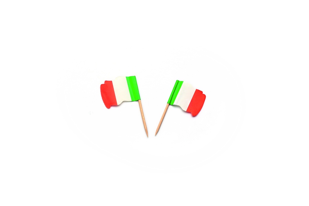 500st Vlagprikker Italië wapperend (FSC®)