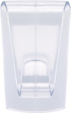 TESA 2X KLEVENDE TRANSPARANTE HAKEN VOOR GLAS