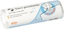 Universal Plus vuilniszak 10 micron, ft 63 x 70 cm, 50 liter, wit, rol van 50 stuks