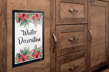 DURAFRAME WALLPAPER A4 ZWART