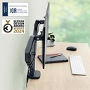 LEITZ ERGO MONITORARM DUB GRS