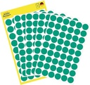 ZWECK ETIKETTEN (12MM (ROND), GROEN)
