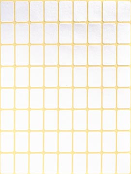 DOOS ZWECK.ETIKETTEN 18X12MM