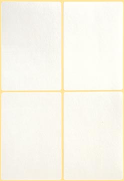 DOOS ZWECK.ETIKETTEN 80X54MM