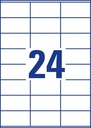 ZWECK ETIKETTEN INKJET-LASER-KOPIE (70X36MM)