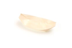 Bootje hout (FSC®) 140 x 77 mm ds. à 100
