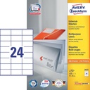 ZWECK ETIKETTEN INKJET-LASER-KOPIE (70X36MM)