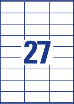 ZWECK ETIKETTEN INKJET-LASER-KOPIE (70X32MM)