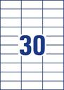 ZWECK ETIKETTEN INKJET-LASER-KOPIE (70X29.7MM)