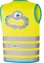 CRAZY MONSTER FLUOHESJE GEEL S
