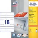 ZWECK ETIKETTEN INKJET-LASER-KOPIE (105X33.8MM)