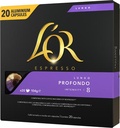 DE LOR CAPSULES LUNGO PROF 20X