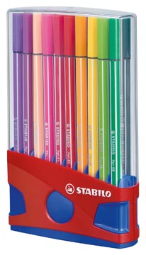 DOOS 20 STIFTEN STABILO-PEN 68 COLOR PARADE