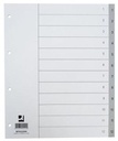 Q-CONNECT TABBLAD A4 PP 1-12