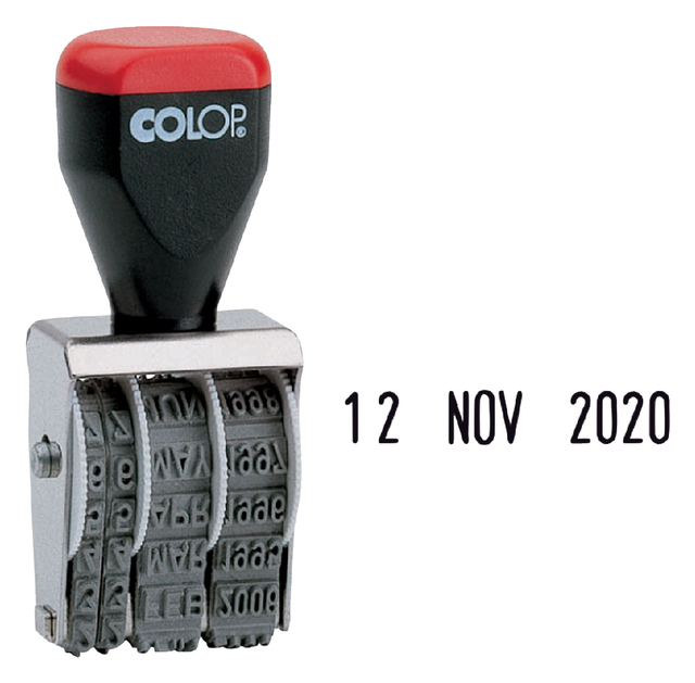 Datumstempel Colop niet zelfinktend 4mm