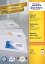 ZWECK ETIKETTEN INKJET-LASER-KOPIE (52.5X29.7MM)