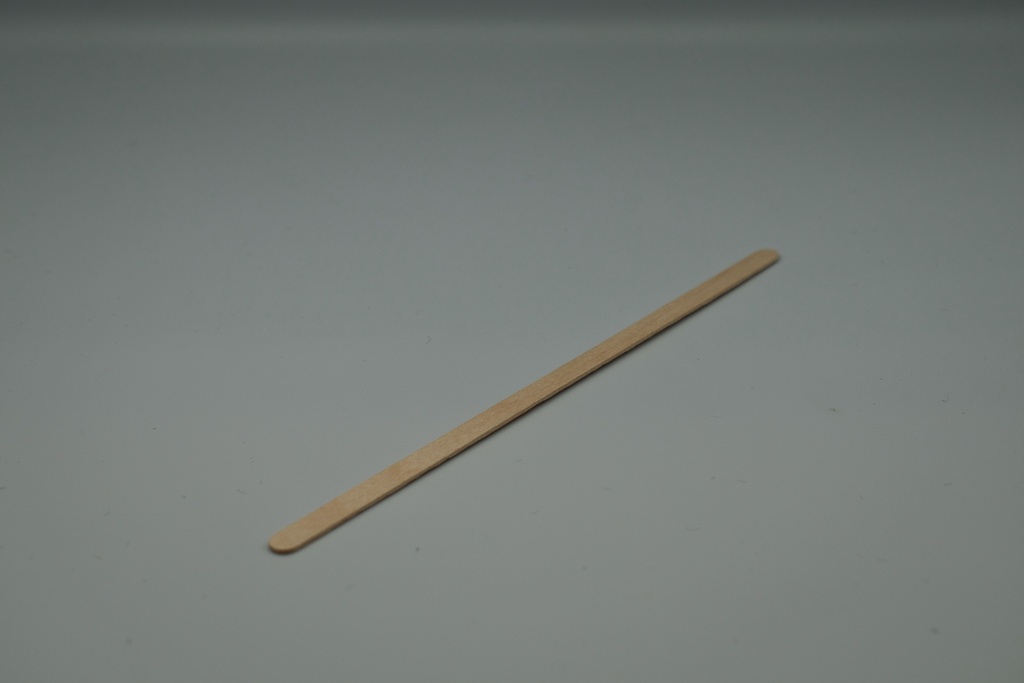HOUTEN ROERSTAAFJES 140X6X1,2MM 1000 STUKS