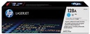 HP 128 TONER CYAN