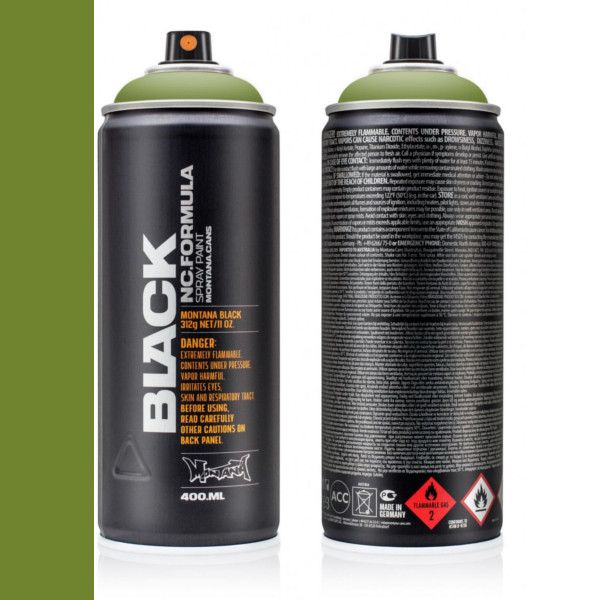 MONTANA BLACK 400ML BLK1145 LOST ISLAND