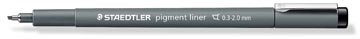 PIGMENTLINER BEITELPUNT 308-C2 ZWART