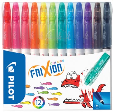 PILOT FRIXION VILTSTIFT ETUI 12ST