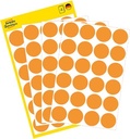 ETIKETTEN ROND (FLUO ORANJE, 96, 18)
