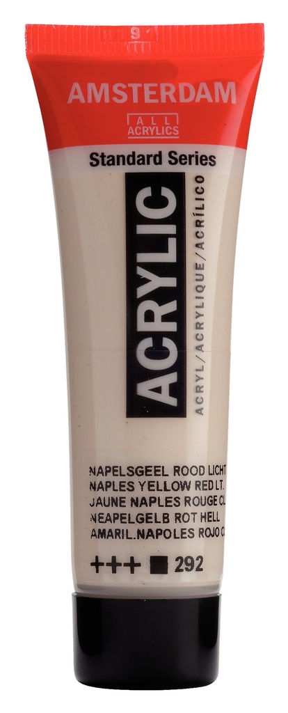 Standard Series acrylverf tube 20 ml Napelsgeel Rood Licht 292