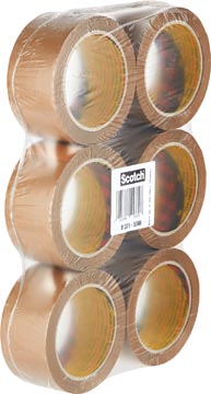 SCOTCH TAPE PVC BRUIN 50MMX66M