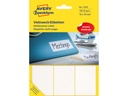 Zweckform etiketten, 76x39mm, 192st, wit