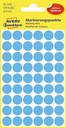 ZWECK ETIKETTEN (12MM (ROND), BLAUW)