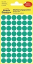 ZWECK ETIKETTEN (12MM (ROND), GROEN)