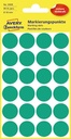 ZWECK ETIKETTEN (18MM, 96st (ROND), GROEN)