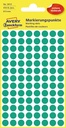 ZWECK ETIKETTEN (8MM (ROND), GROEN)