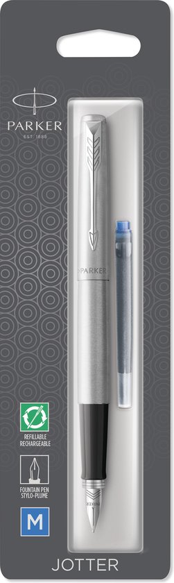 VULPEN FIJN JOTTER STEEL PARKER