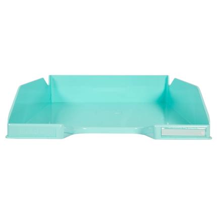 BRIEVENBAK COMBO MIDI PASTELGROEN GLOSSY