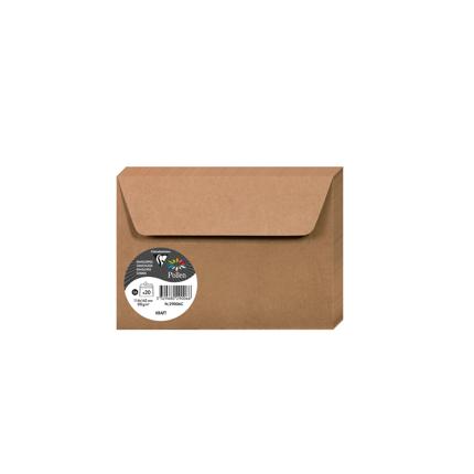 OMSLAGEN 20 STUKS (114X162MM, KRAFT)