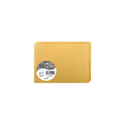 Pollen pak 25 dubbele kaarten 210g 110x155mm - Goud