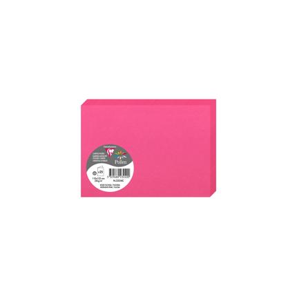 Pollen pak 25 dubbele kaarten 210g 110x155mm - Fuchsiaroze