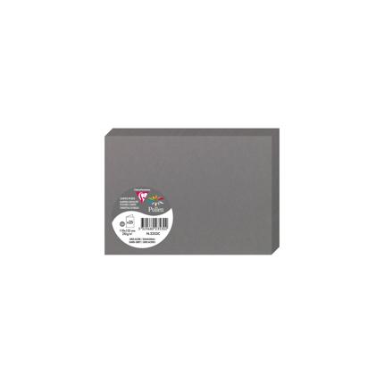 DUBBELE KAARTEN 25 STUKS (110X155, GRIJS)