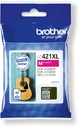 LC421XLM BROTHER DCPJ/MFCJ INKT MAGENTA HC 500PAGINA'S