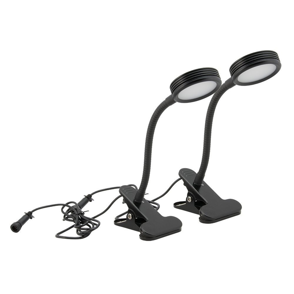 Securit® LED Lamp - lluminate any pavement chalkboard and/or information display  - set of 2