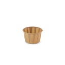 Bakje papier (FSC®) rond bruin 2.0oz / 60ml  ø58 x h36mm krimp à 200