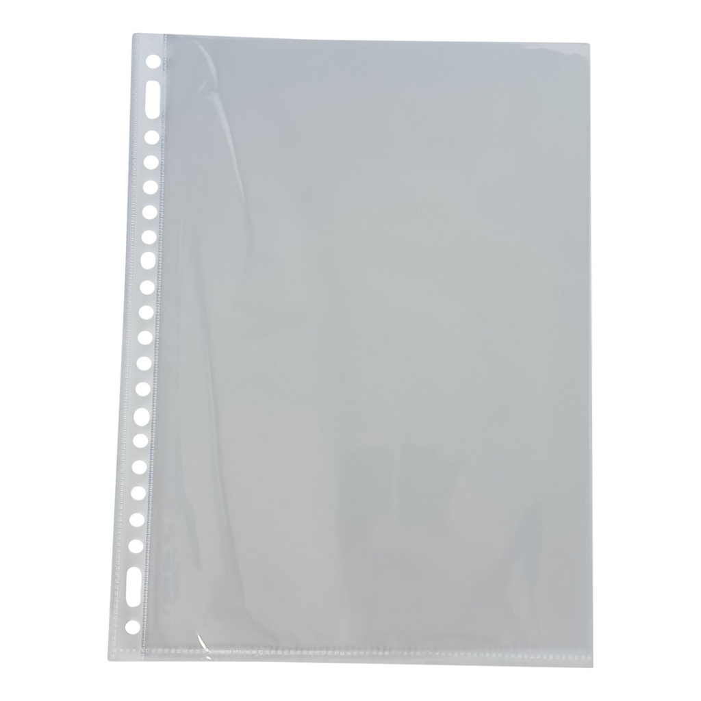 Geperforeerde showtassen A4 55micron 50 Stuks