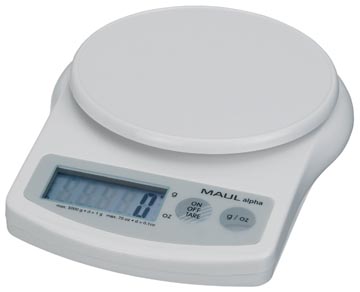MAUL POSTWEEGSCH ALPHA 5KG WIT