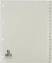 Q-CONNECT TABBLAD PP GR AZ 20T