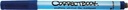 CORRECTBOOK FINELINER BLAUW